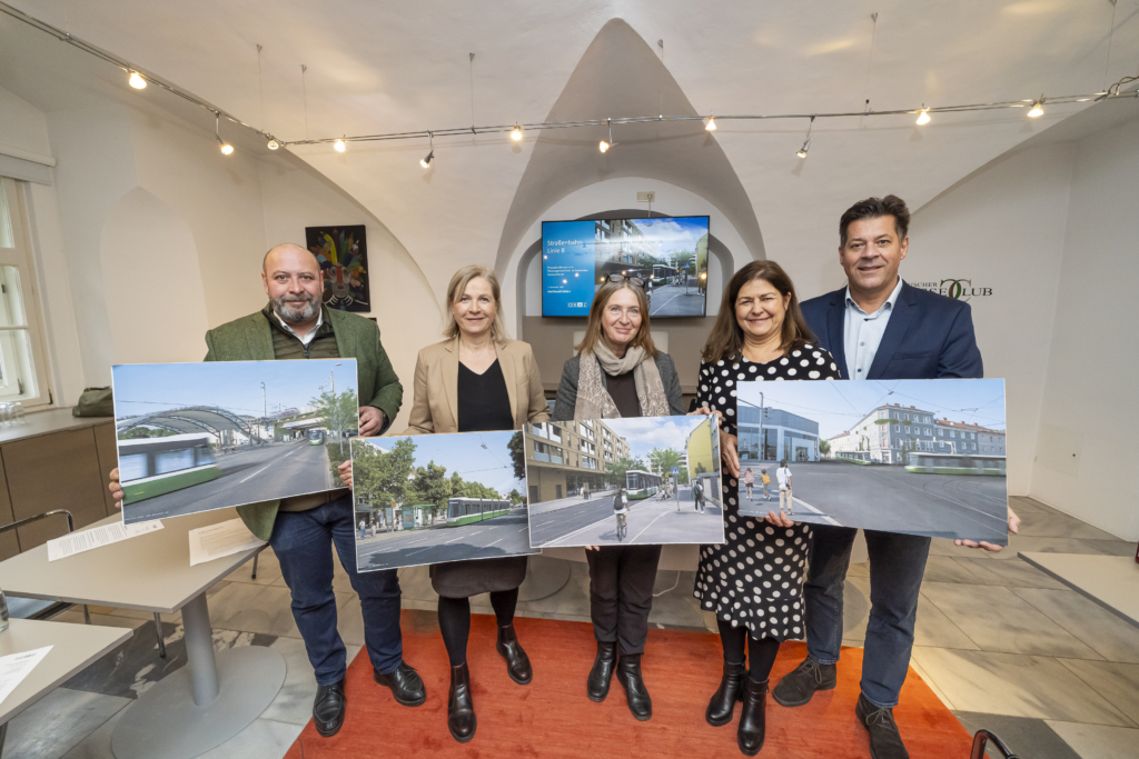 Startschuss für die Linie 8 erfolgt - Holding Graz